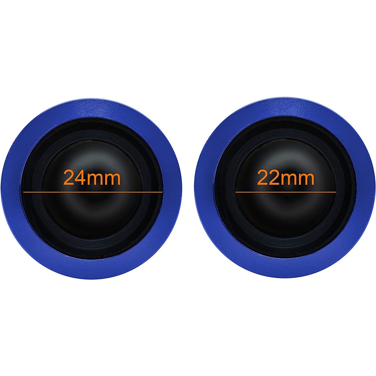 Motorrad Roller Lenkergriffe Griff Aluminium Griffgummis 22/24mm