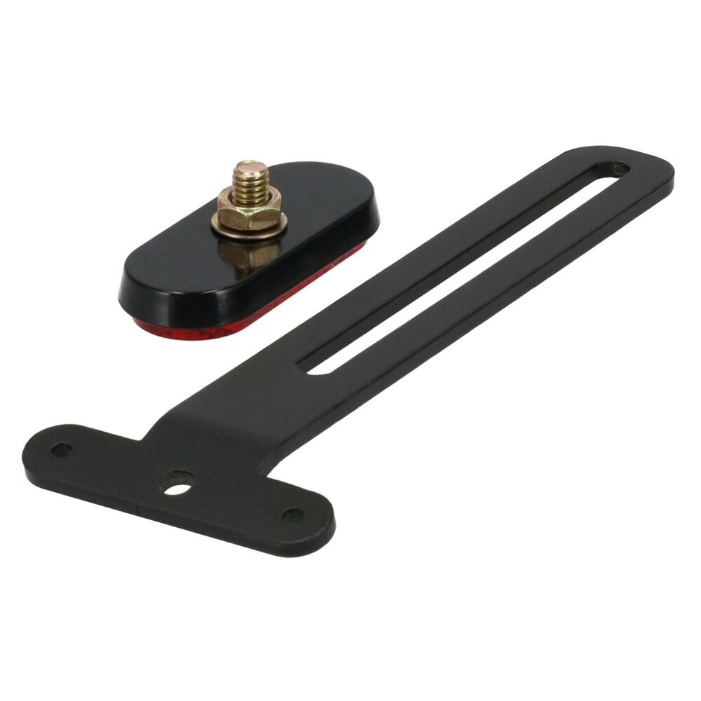Universal Rückstrahler Reflektor T-Halter Motorrad Roller Quad ATV Kennzeichen