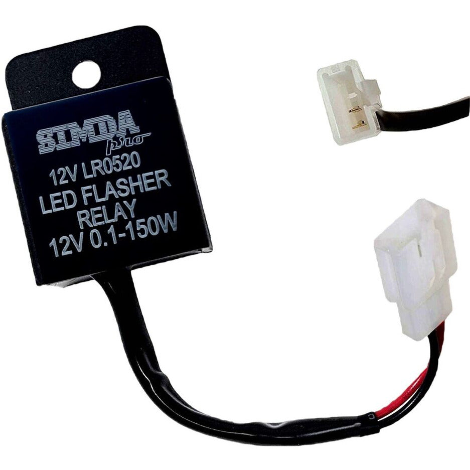Universal 2 Poliger 12 V Motorrad LED Blinker Relais Lastunabhängiges